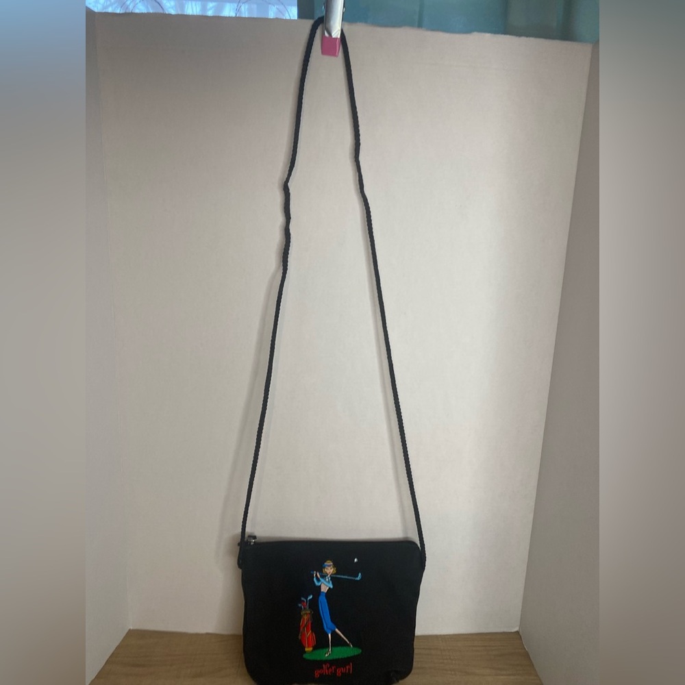 Marlo Sport Golfer Gurl Small black crossbody